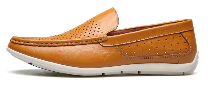 Mens Casual Leather Loafers