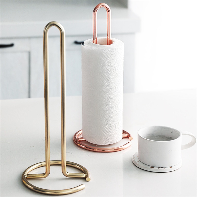 Gold Paper Towel Roll Holder