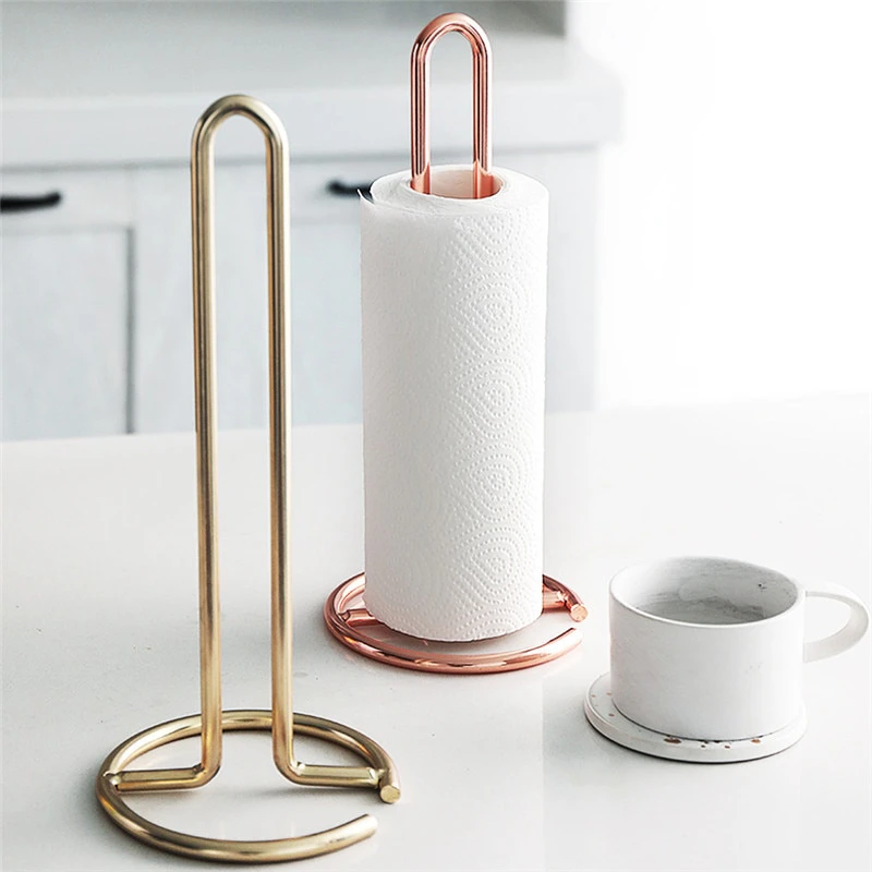 Gold Paper Towel Roll Holder