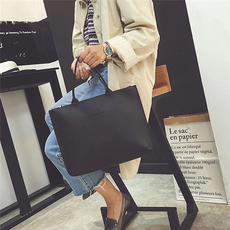 Lucky Goodness Messenger Tote
