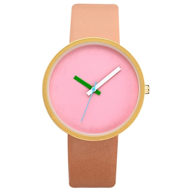 2 Tone Pop Color Quartz Watch