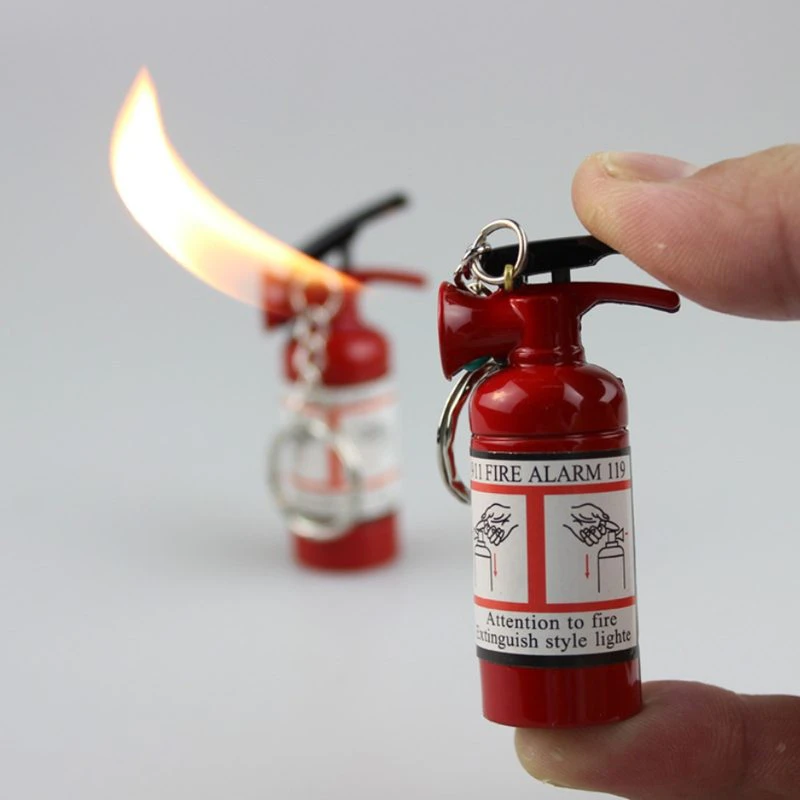 Mini Fire Extinguisher Butane Lighter