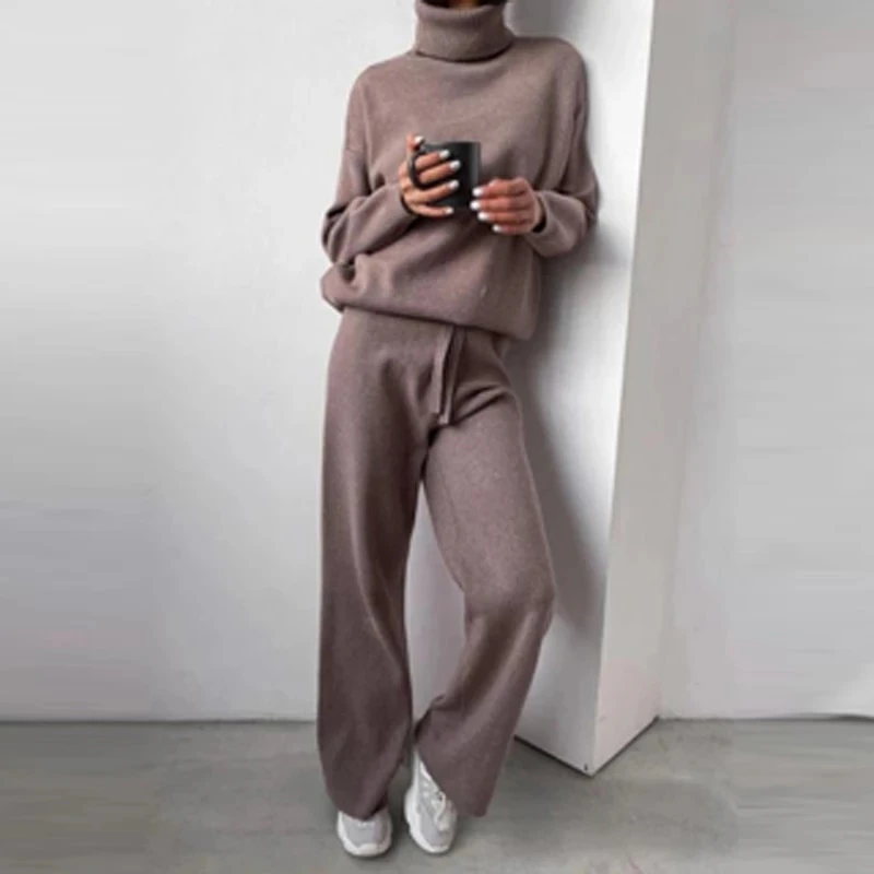 Two Piece Knit Tracksuit