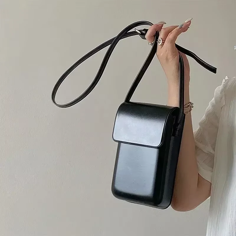 Mini PU Leather Satchel