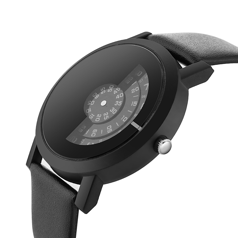 Turntable Design Wristwatch