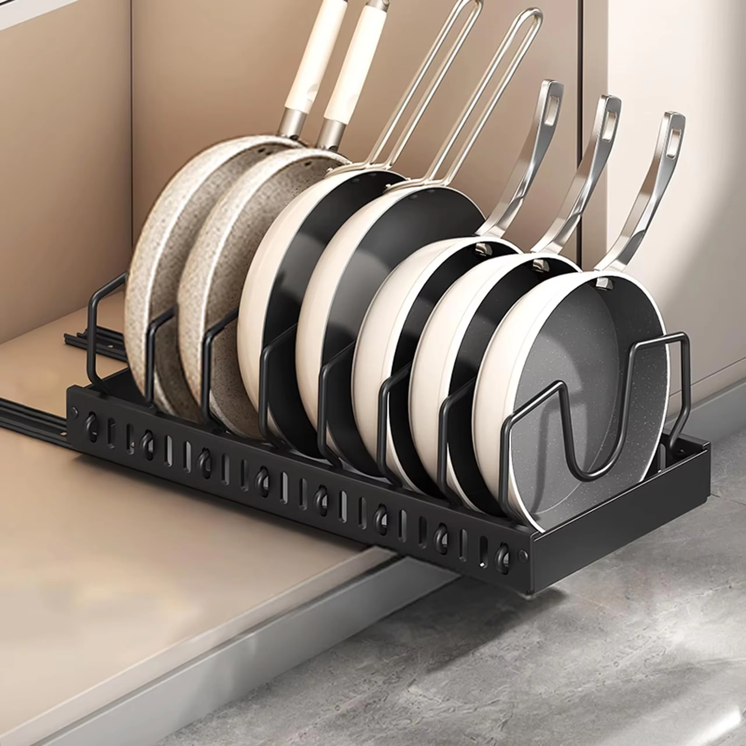 Pull-Out Pan Rack