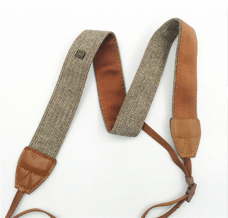 Vintage Cotton Weave Camera Strap