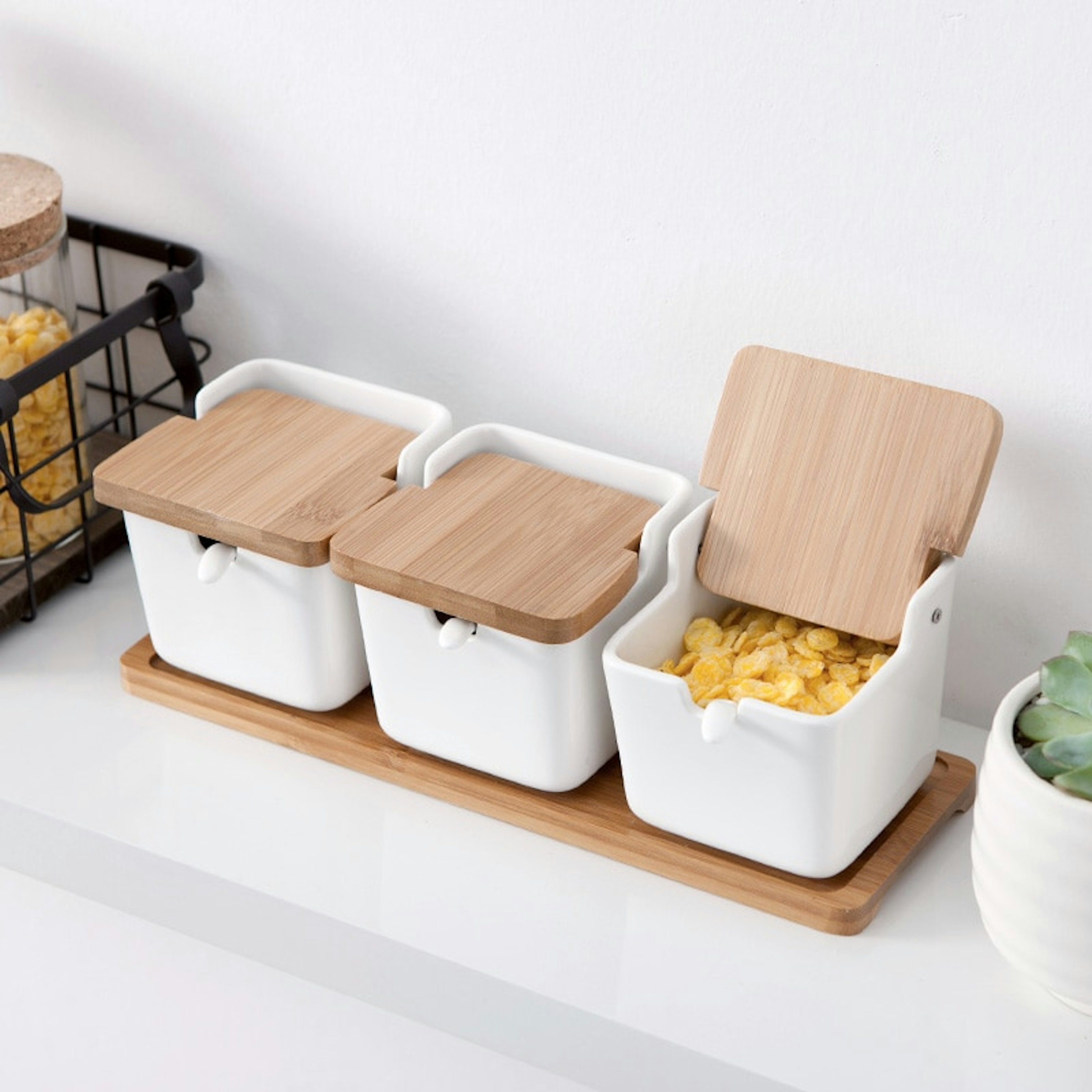 Ceramic Storage Containers - $11.22 on AliExpress, via Thieve • thieve.co