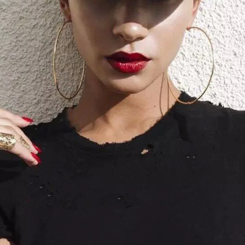 Gold Hoop Earrings