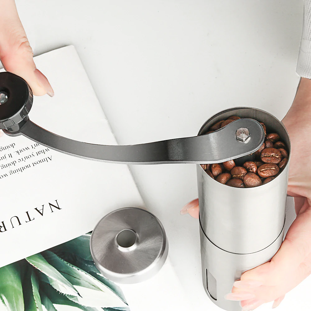 Manual Stainless Steel Coffee Grinder