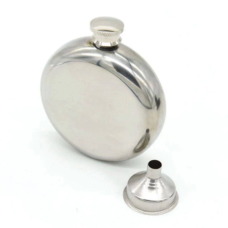 Round 5oz Hip Flask