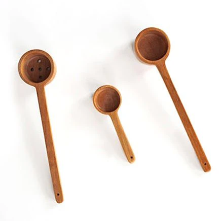 Wooden Sauce Spoon Set