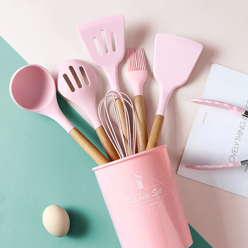 12 in 1 Silicone Kitchen Utensils