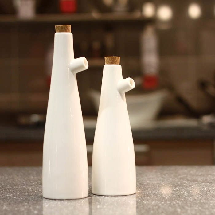 Ceramic Tree Shaped Oil Bottles