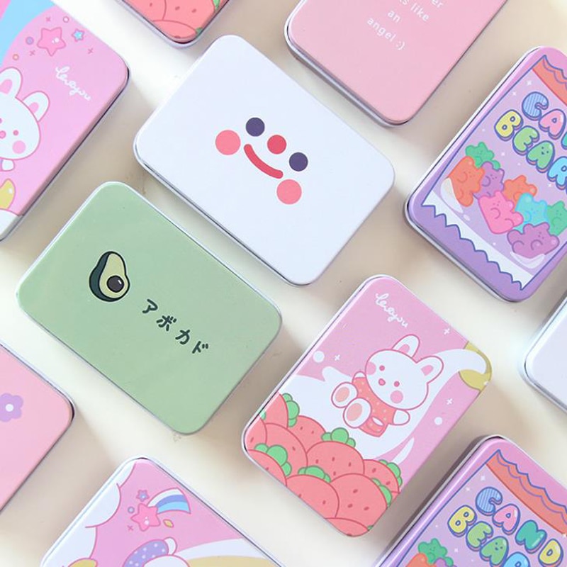 Pastel Stationery Tin