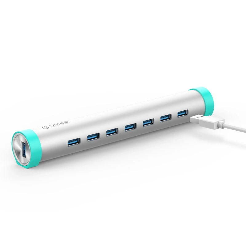Tubular Powered USB Hub