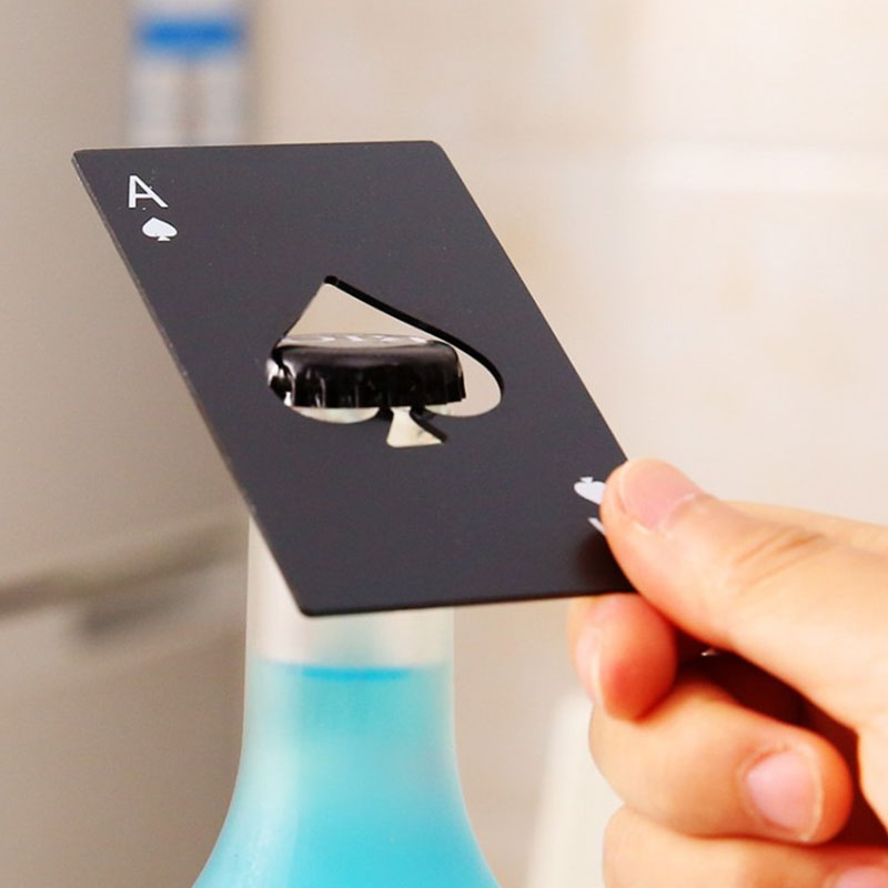 Ace of Spades Bottle Opener