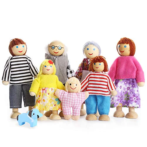 Wooden Play Dolls