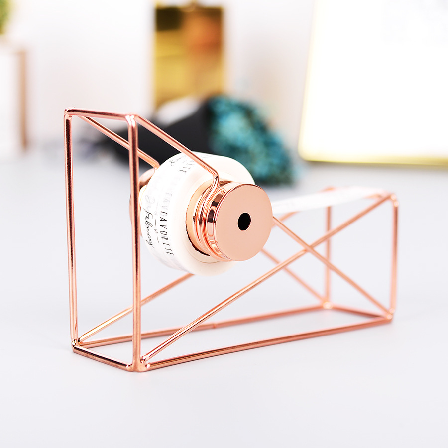 Rose Gold Wire Tape Dispenser