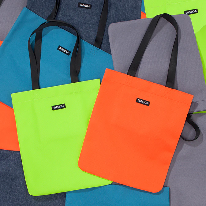 Canvas Neon Tote Bag