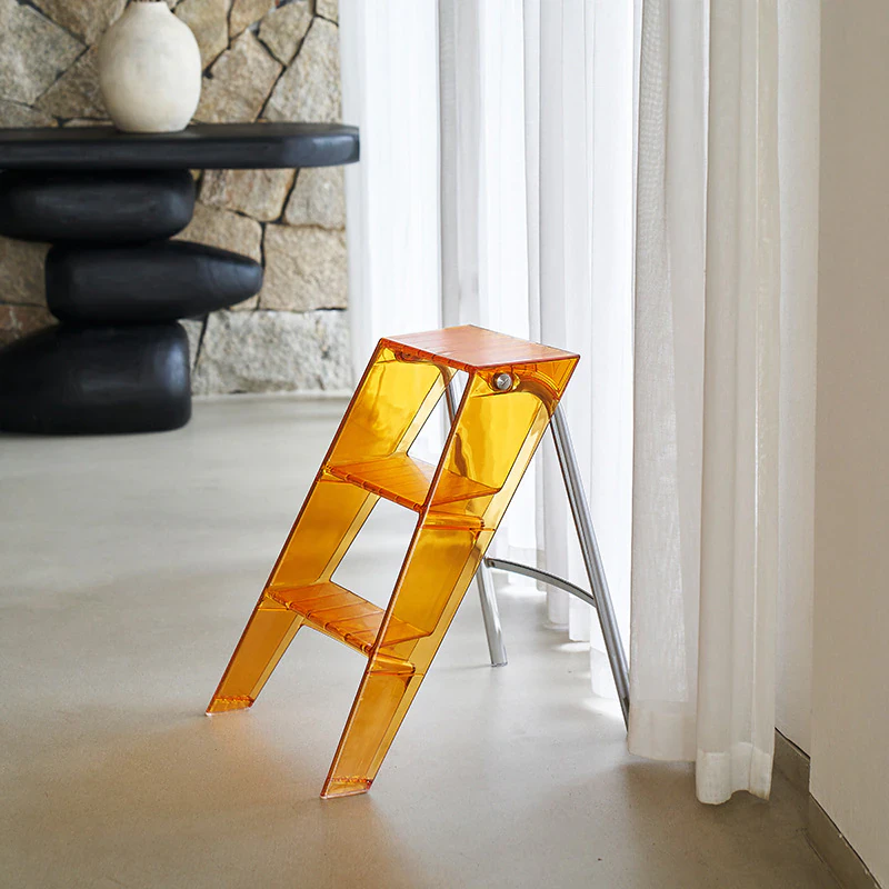 MId Century Acrylic Step Stool