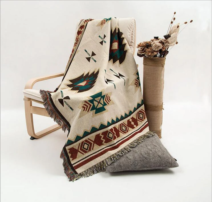 Woven Tapestry Blanket