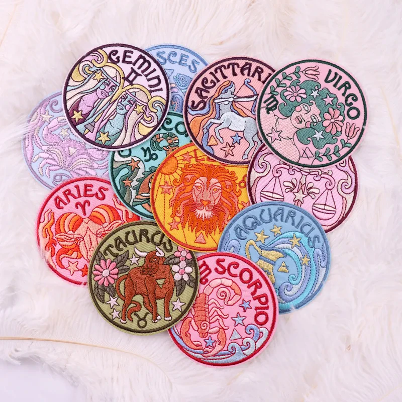 Astrology Embroidered Patch