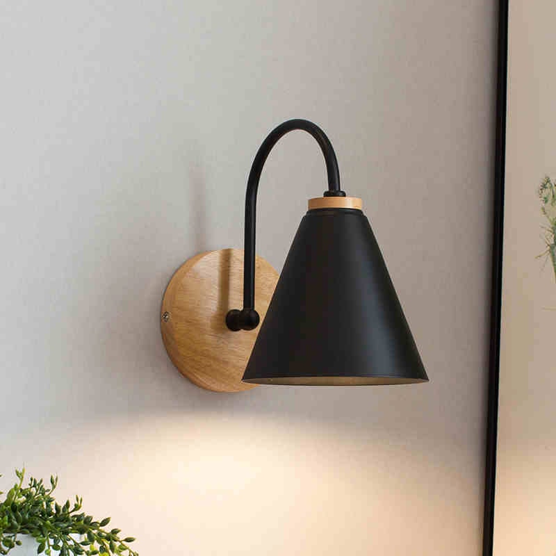 Minimalist Cone Wall Sconce
