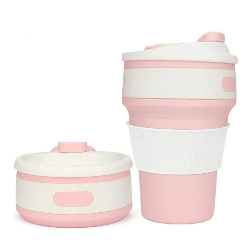 Collapsible Silicon Travel Mug
