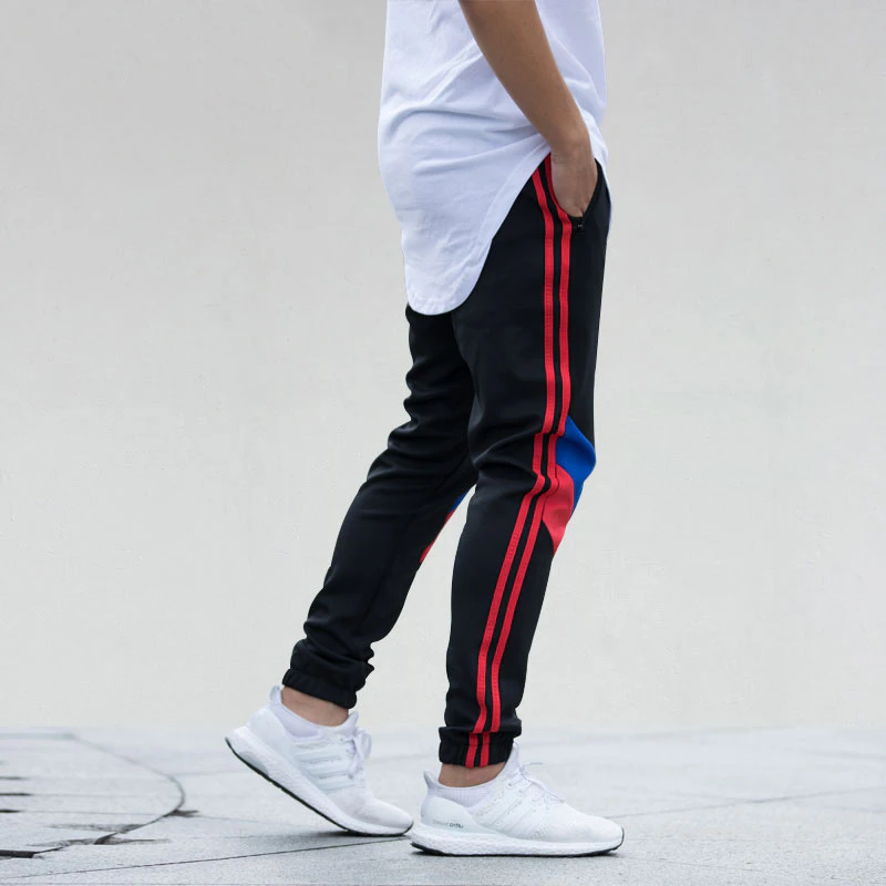 Patchwork Casual Joggers
