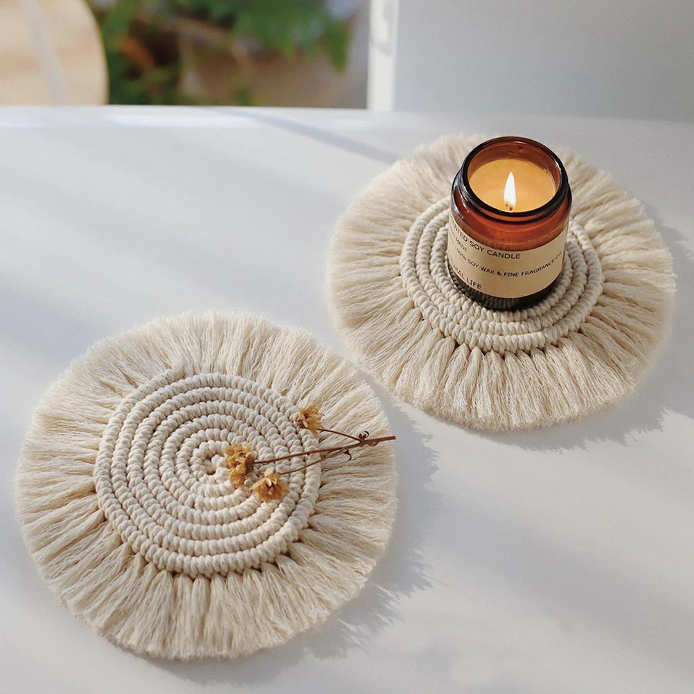 Macrame Braid Coaster