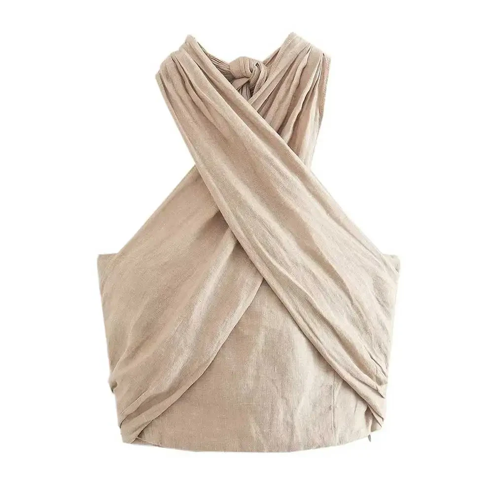 Linen Halter Co-ord