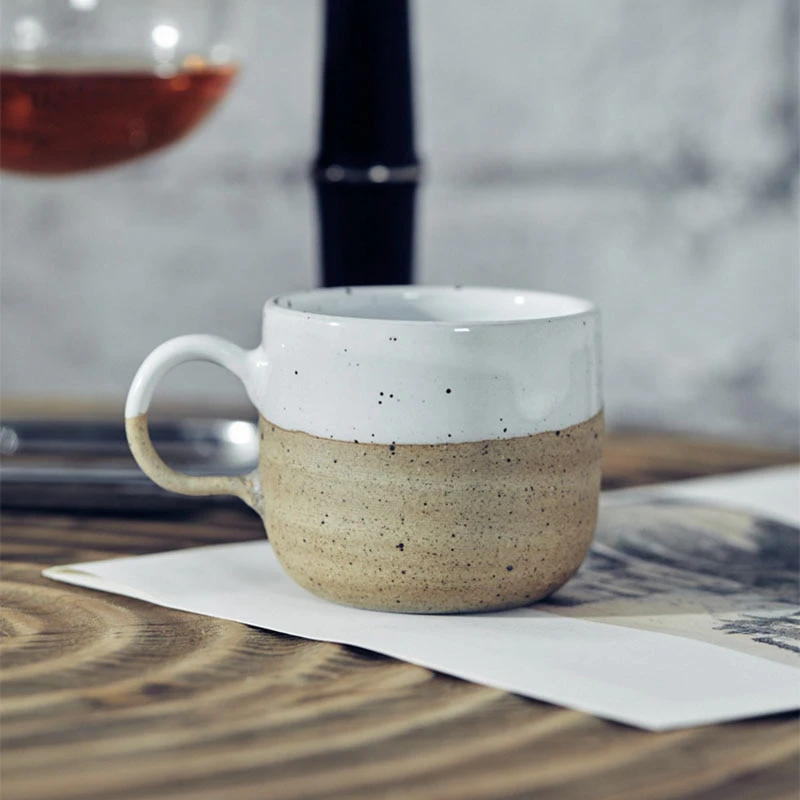 Half Glaze Ceramic Mug