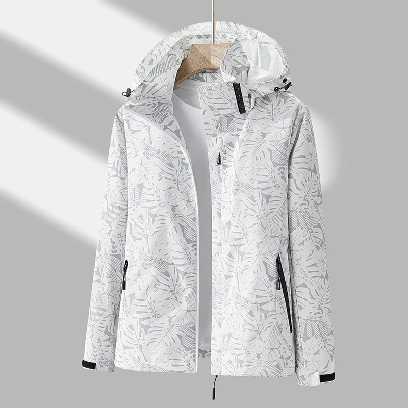 Camouflage Windbreaker Jacket