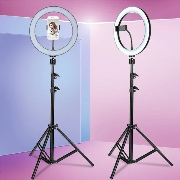 Ring Lamp Tripod Setup