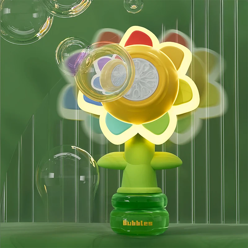 Sunflower Bubble Machine
