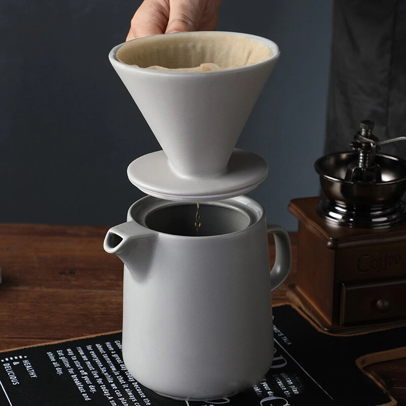 Ceramic V60 Pourover Coffee Pot