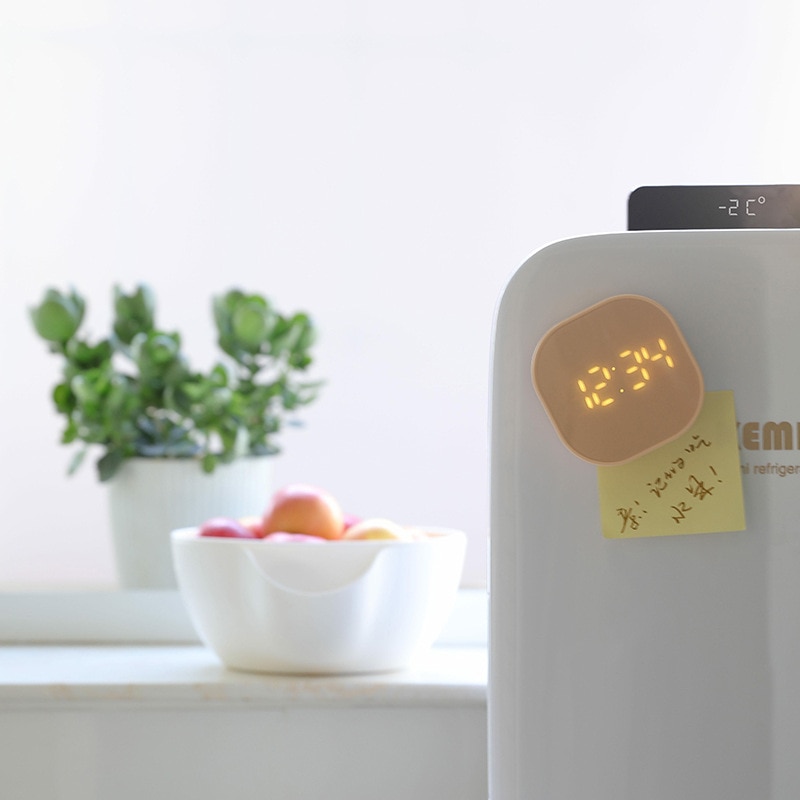 Mini Magnet LED Digital Clock