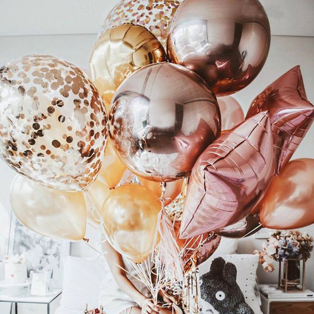 Rose Gold Balloons