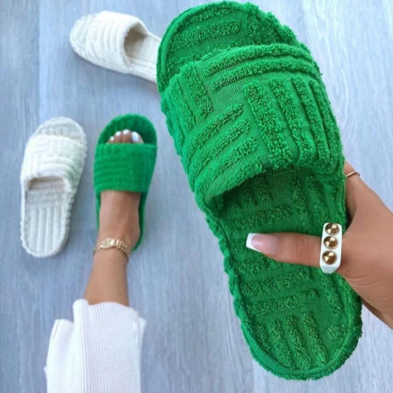 Comfy Plush Slides