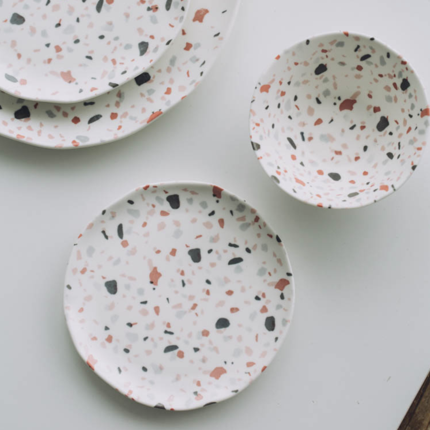 Terrazzo Dinner Plates
