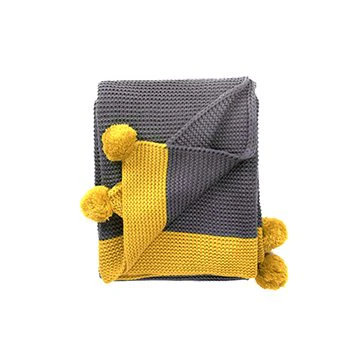 Knitted Throw Blanket