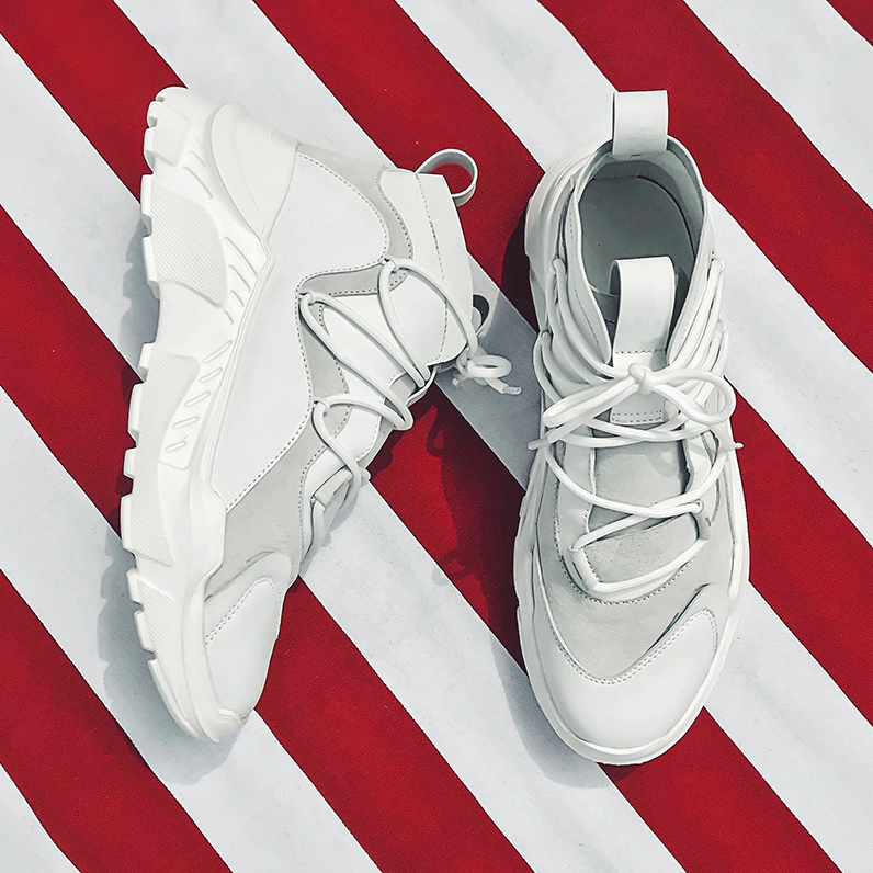 Chunky High Top Trainers