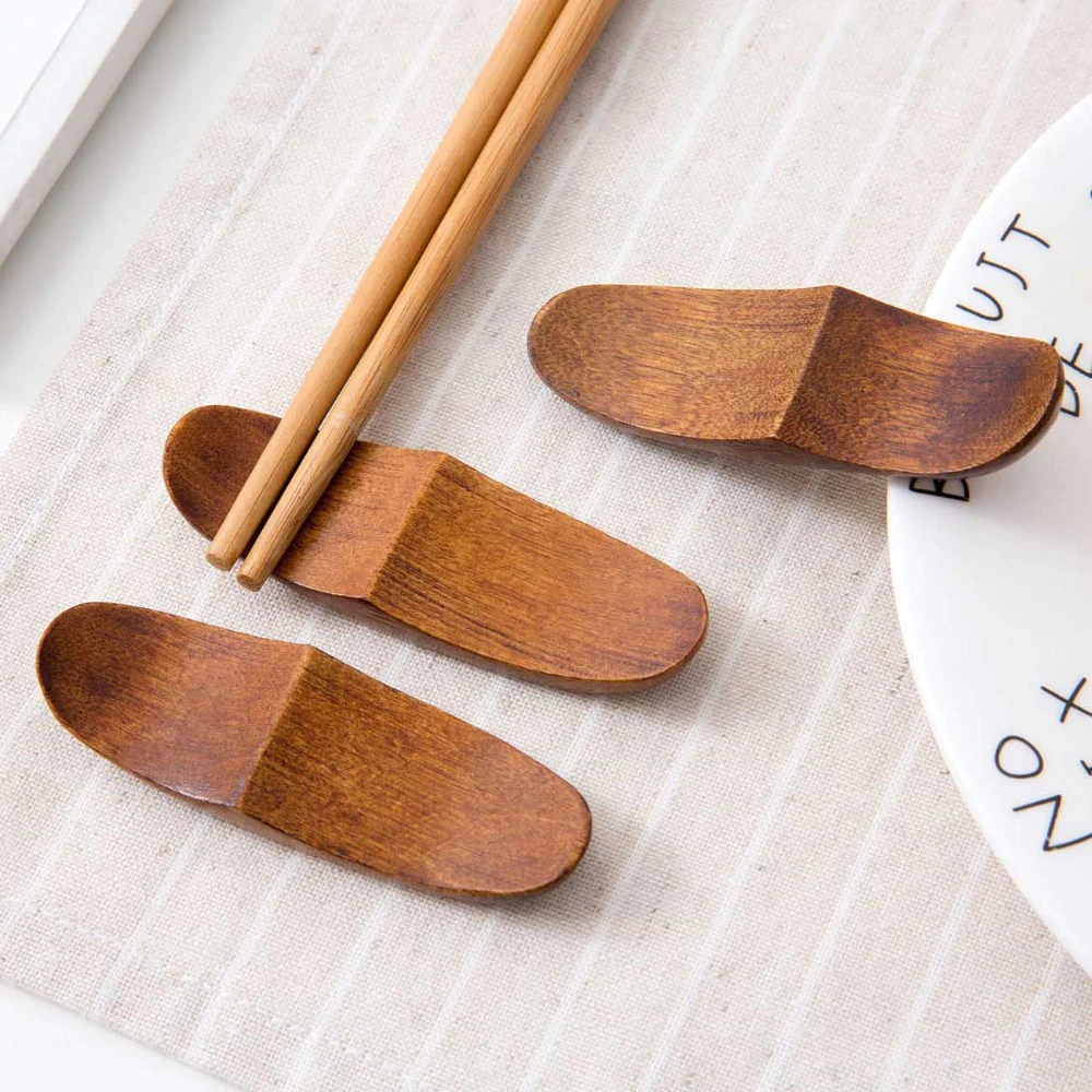 Wood Utensil Table Rest