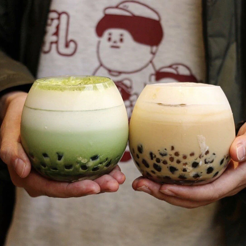 Ball Shaped Glass Cup