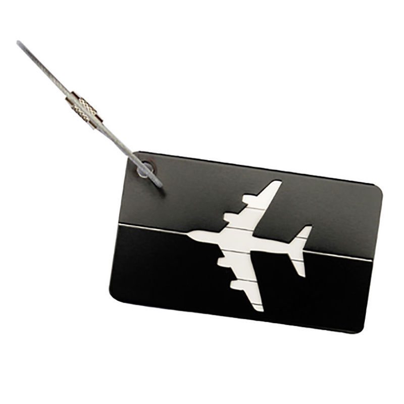 Metal Suitcase Address Tag
