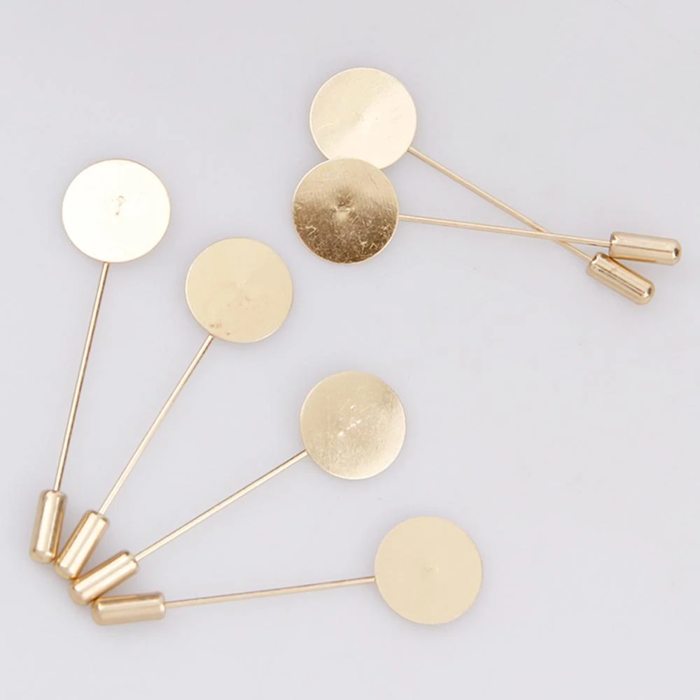 Copper Long Brooch Pin