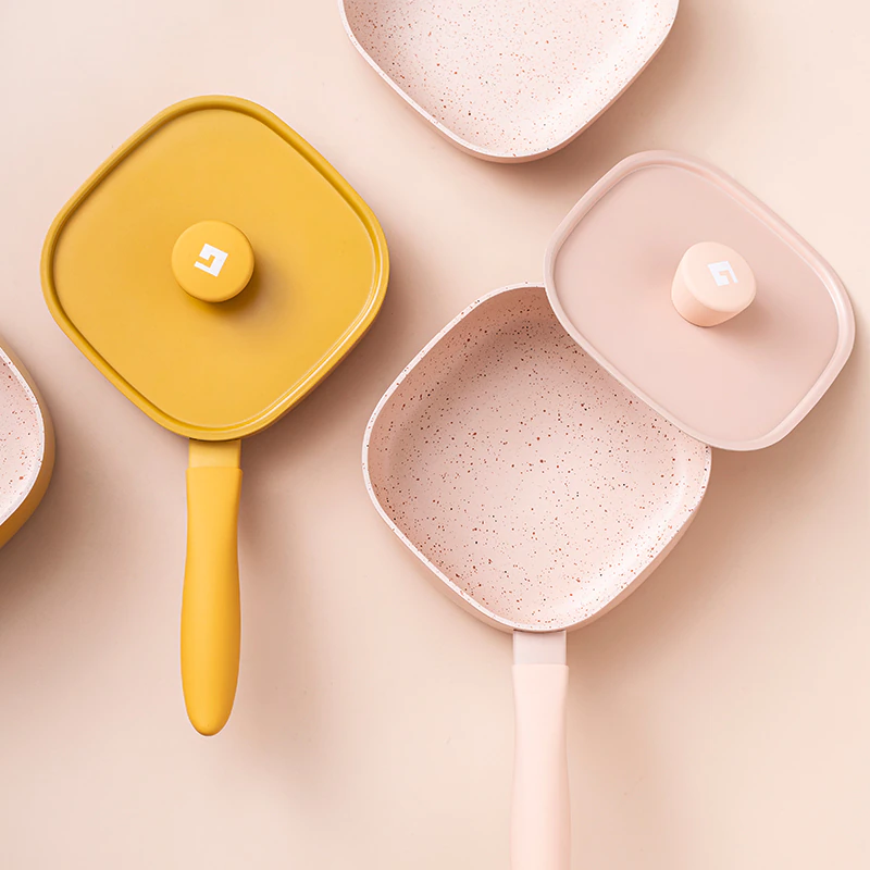 Small Square Non-stick Pot