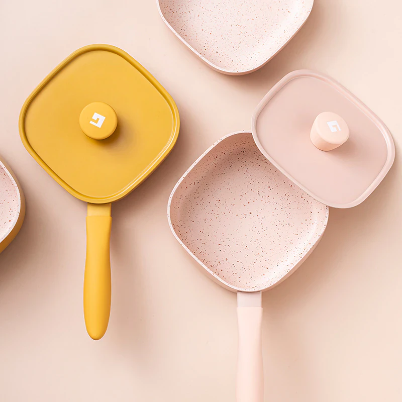 Small Square Non-stick Pot