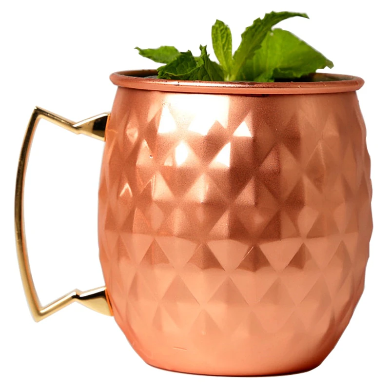 Hammered Copper Moscow Mule Mug